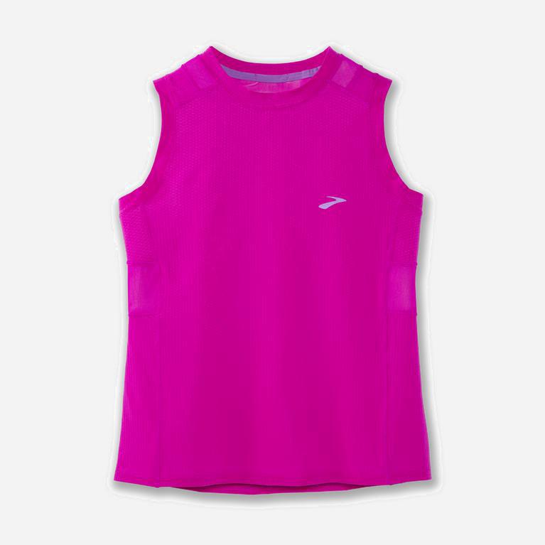 Brooks Atmosphere Australia - Women's Running Tank Top - Magenta (610347-YJG)